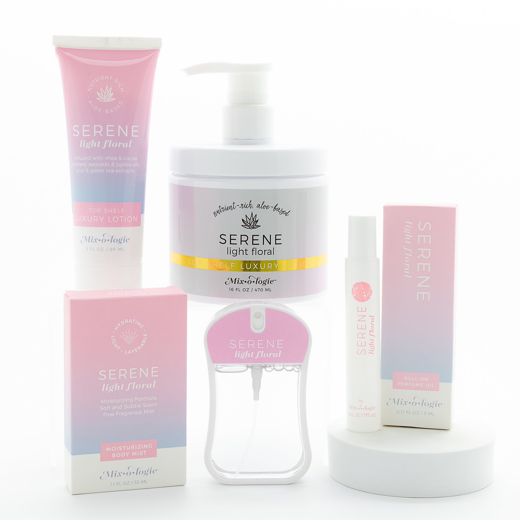 Serene (light floral)