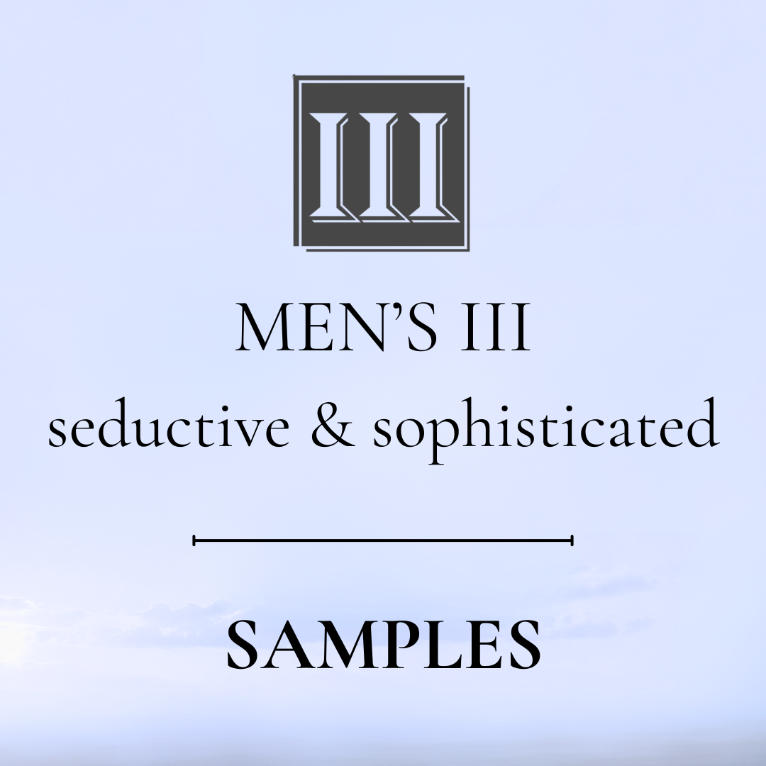 Men III (Seductive & Sophisticated) Samples
