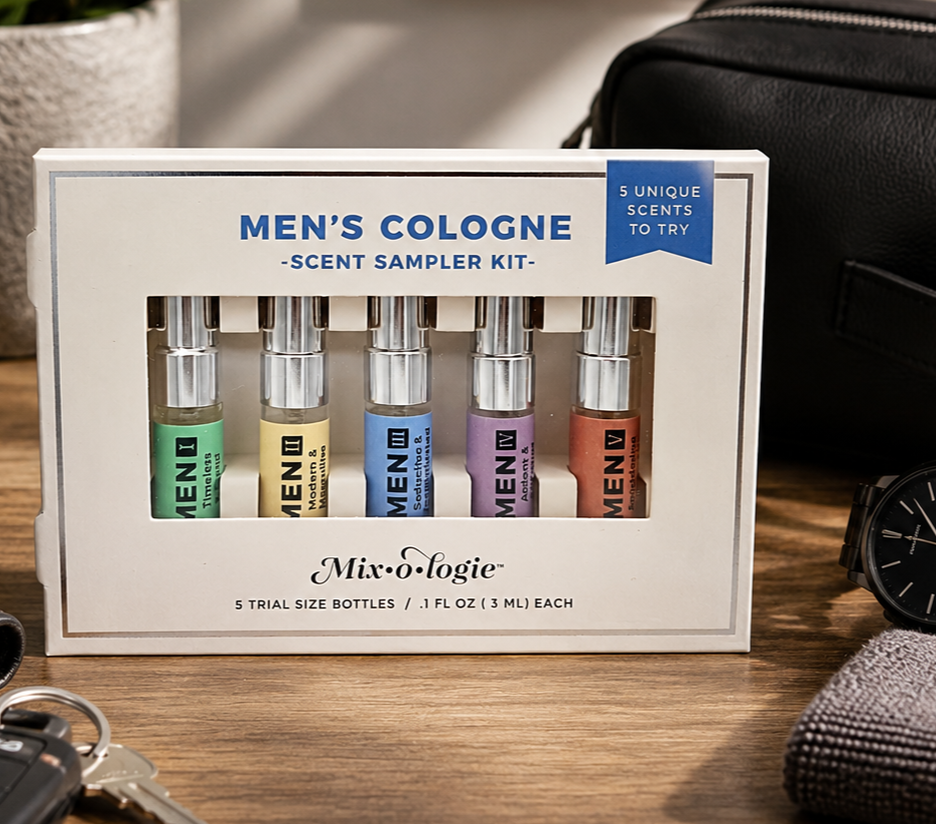 Men's Cologne Sampler Kit – MIXOLOGIE