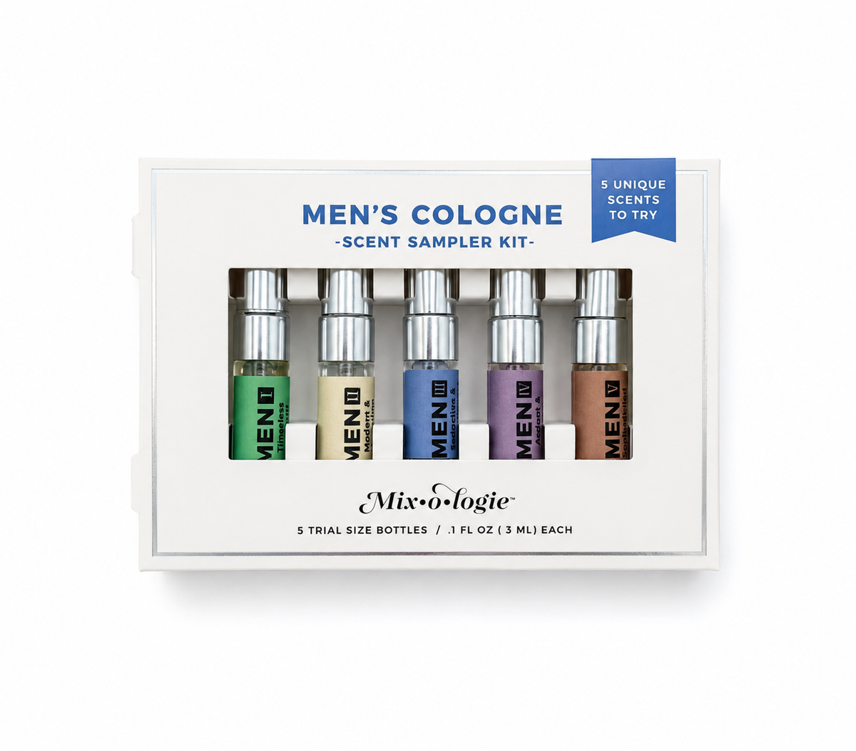 Men's Cologne Sampler Kit – MIXOLOGIE