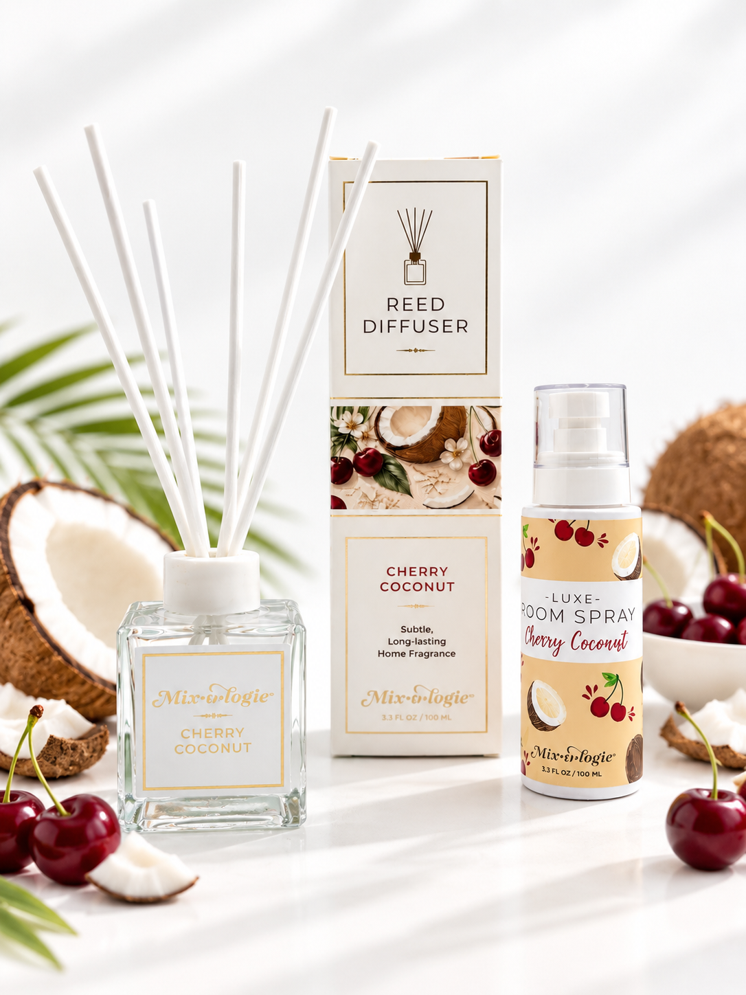 Cherry Coconut | Luxe Room Spray – MIXOLOGIE