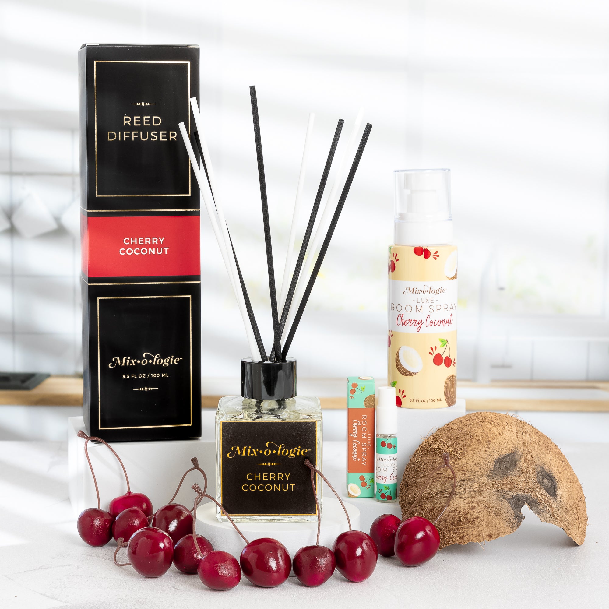 Cherry Coconut Reed Diffuser