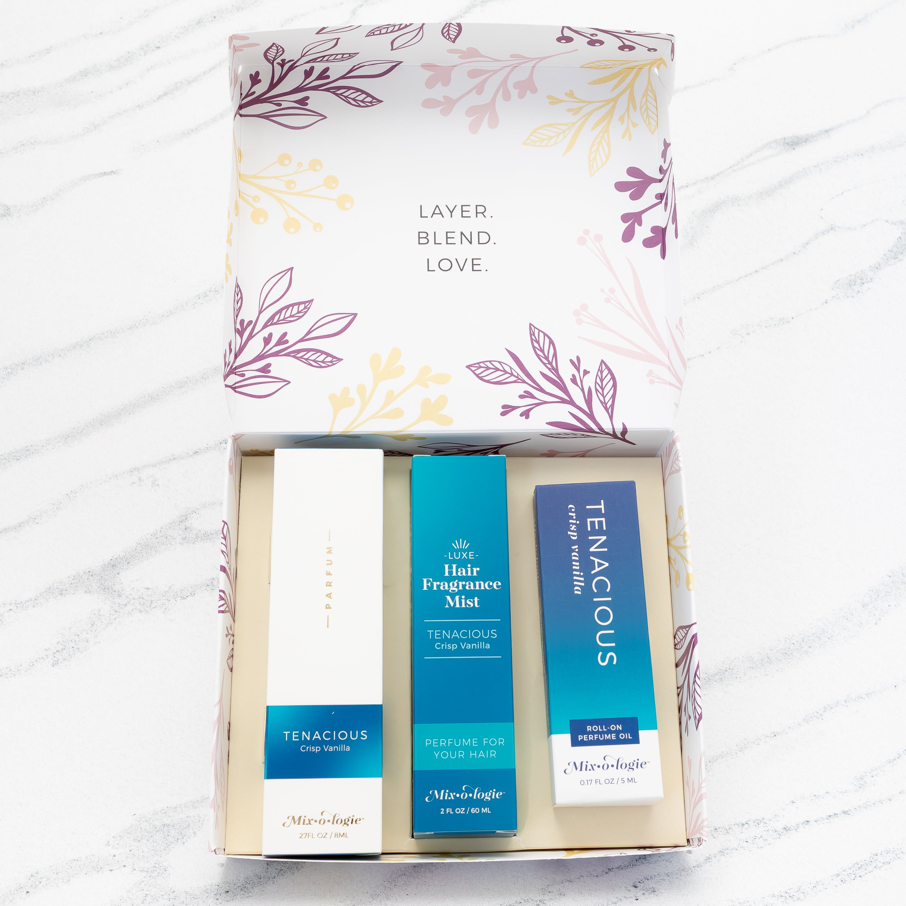 Tenacious (crisp vanilla) | Perfume Party Gift Set