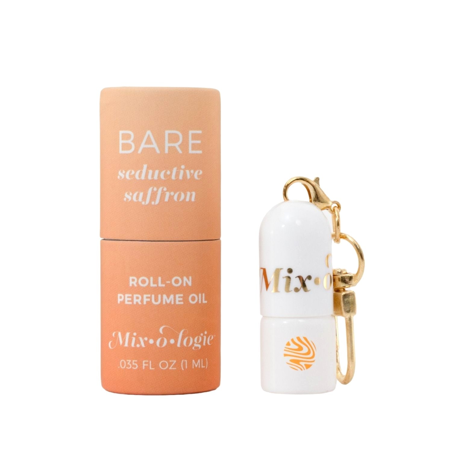 Bare (seductive saffron) | Keychain Mini Rollerball Perfume (1 mL)
