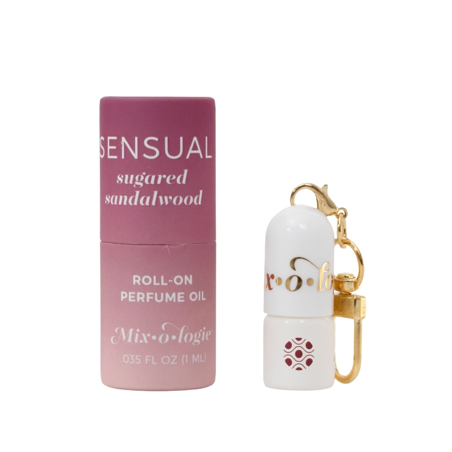 Sensual (sugared sandalwood) | Mini Keychain Rollerball (1 mL)