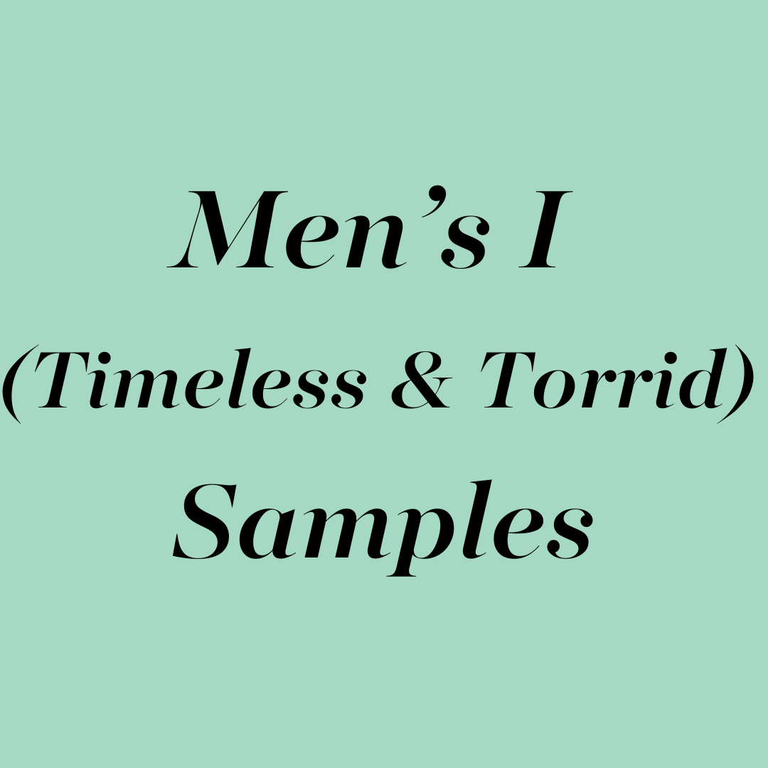 Men I (Timeless and Torrid) Samples