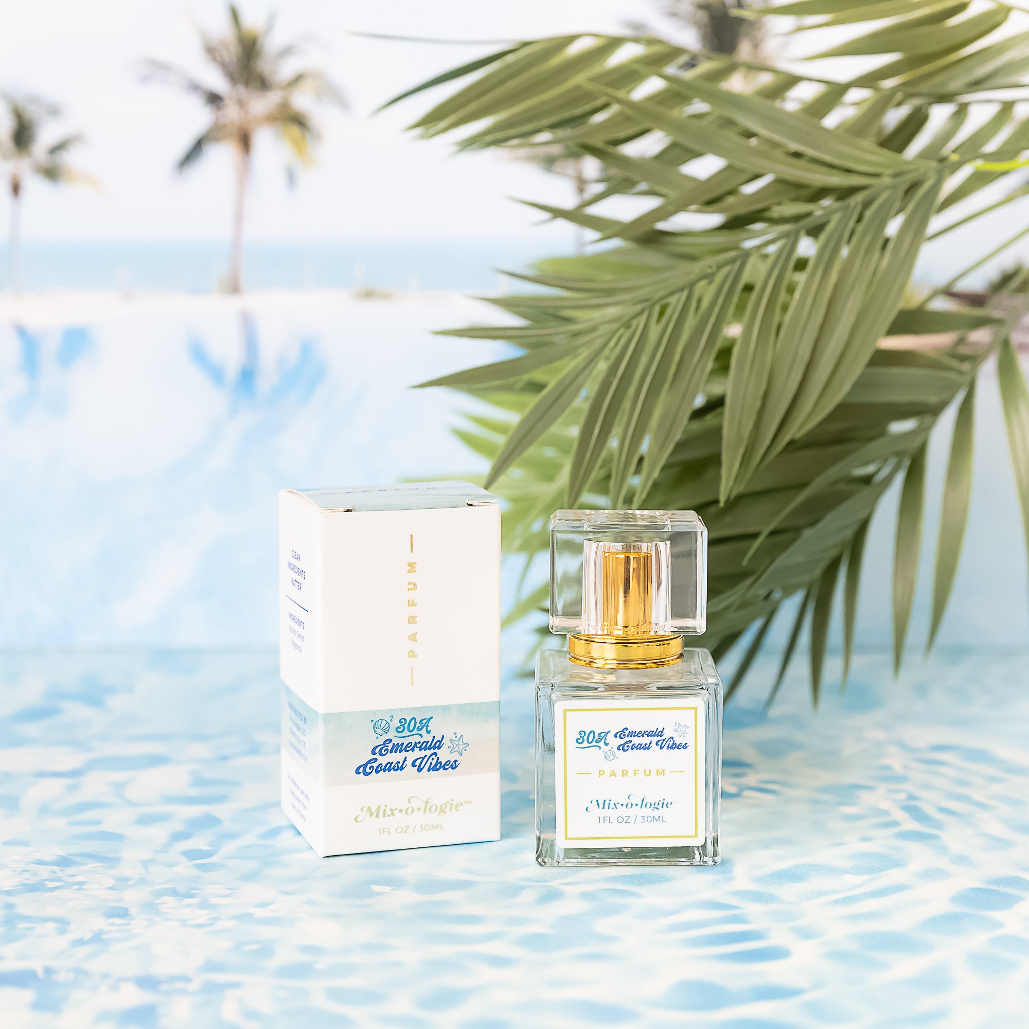 30A Emerald Coast Vibes Parfum Spray 30 mL Cube