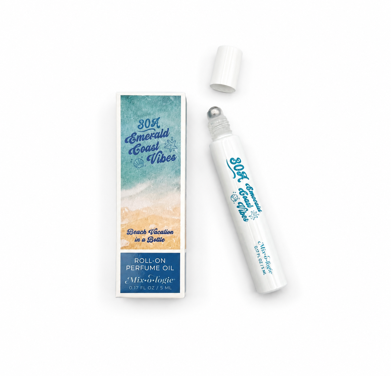 30A Emerald Coast Vibes | Rollerball Perfume Oil Roll-On