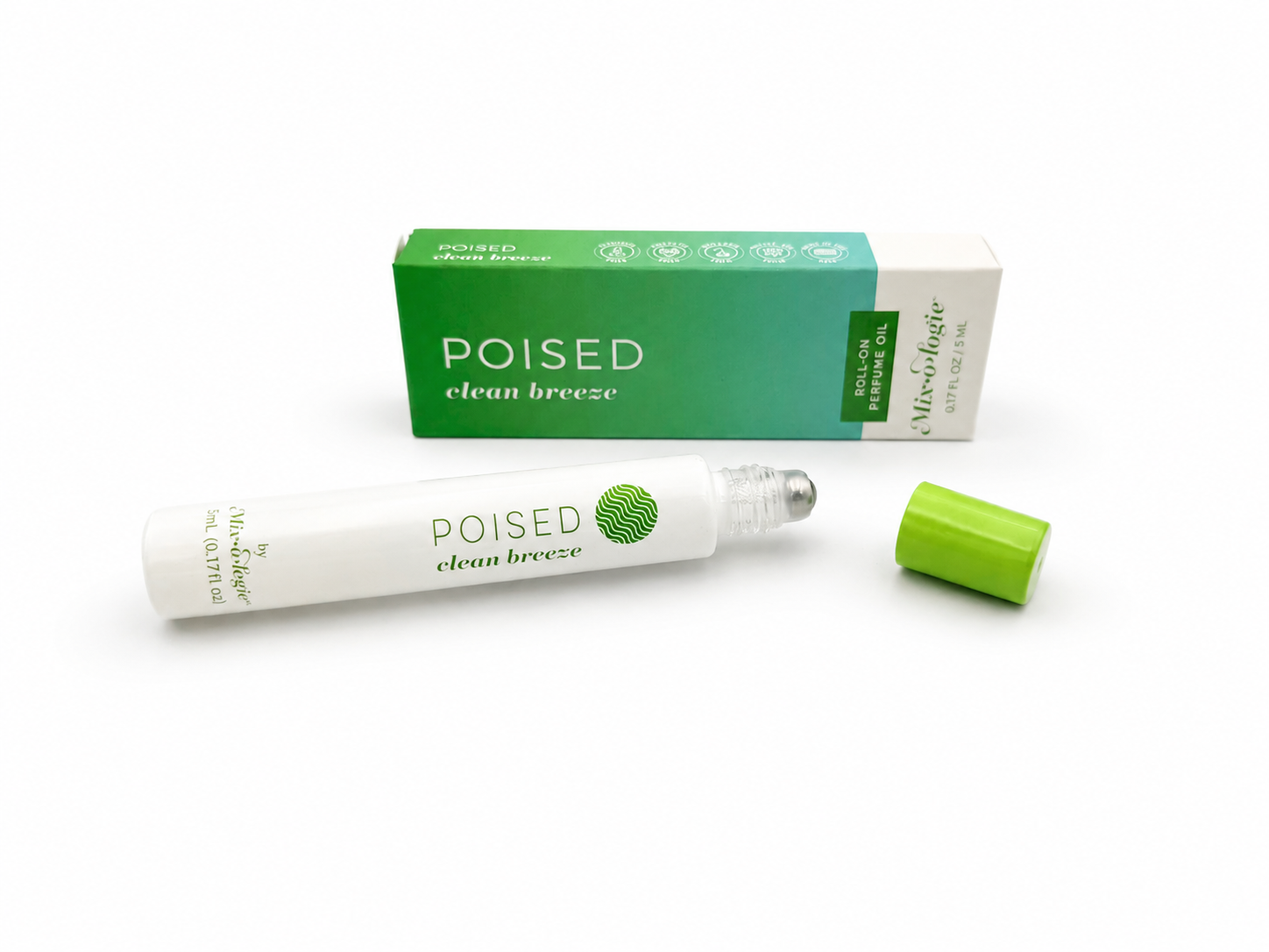 Poised (Clean Breeze) | Rollerball Perfume Oil Roll-On