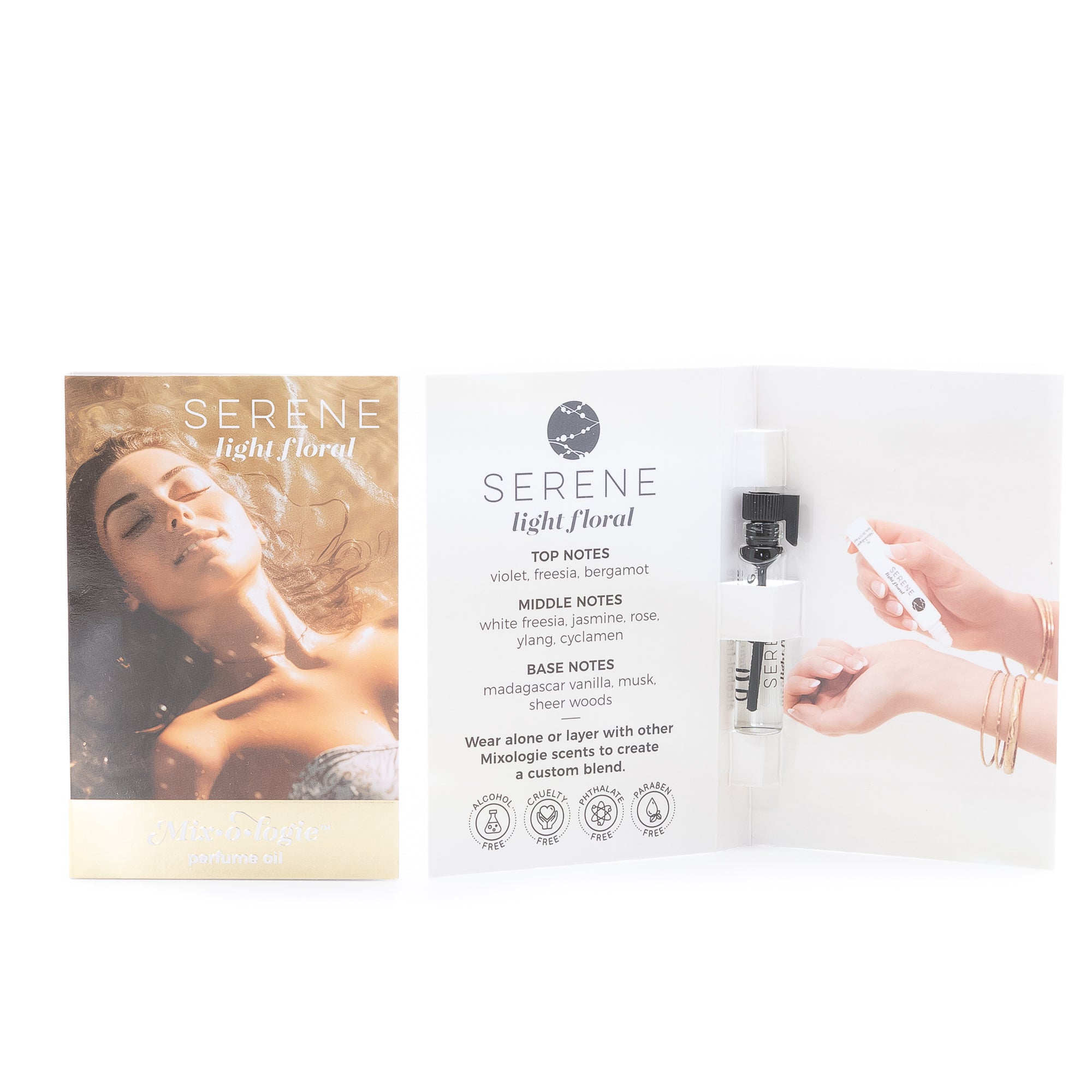 Serene (Light Floral) Samples