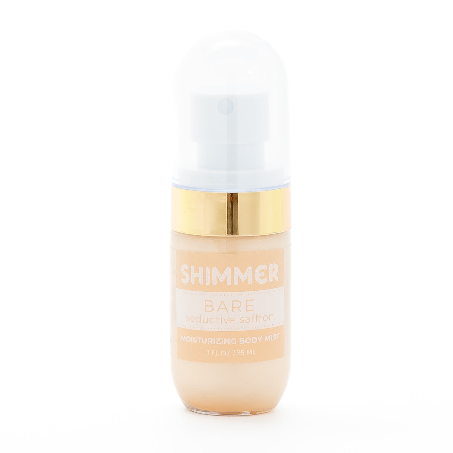 Bare (seductive saffron) | SHIMMER Body Mist
