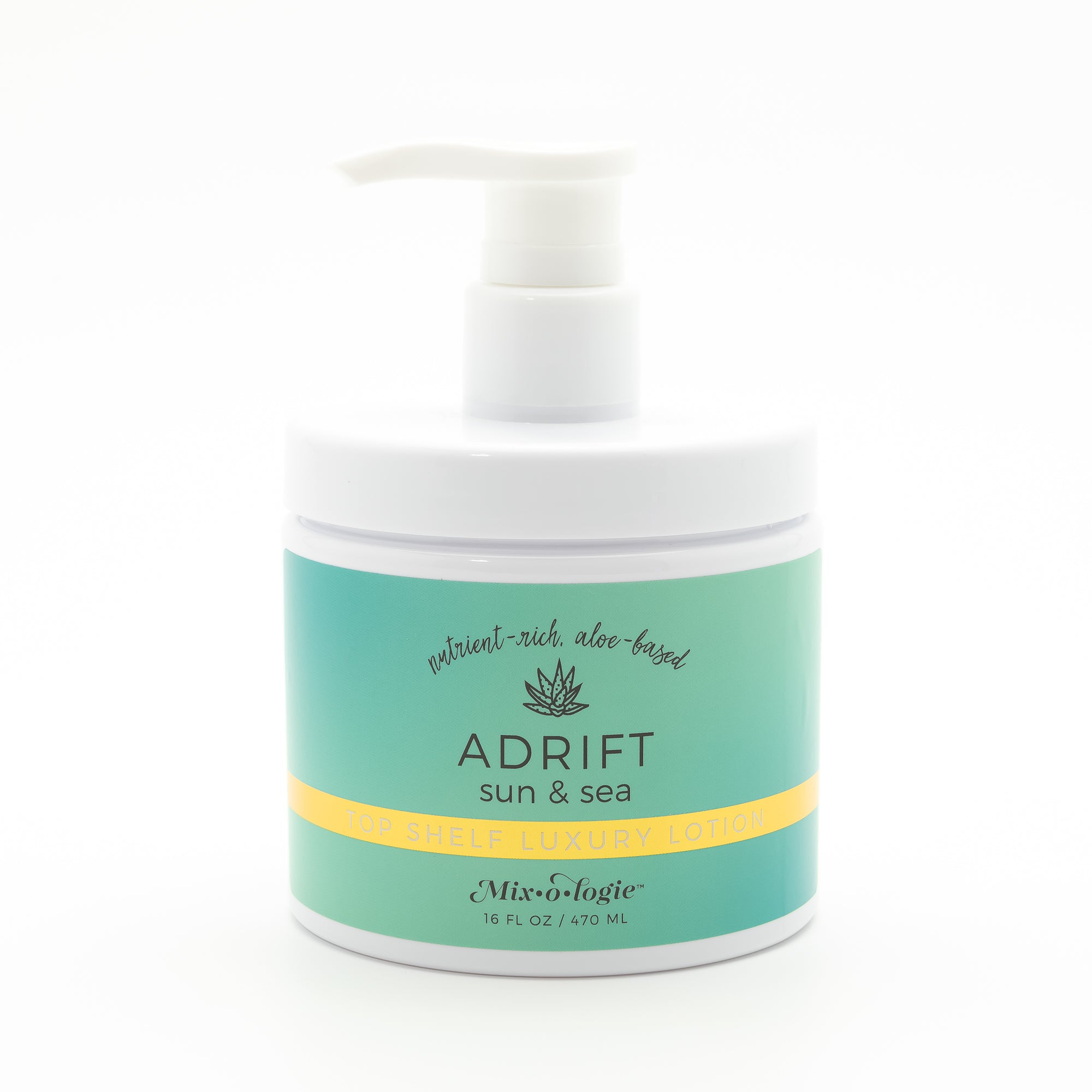 Adrift (sun & sea) Top Shelf Luxury Lotion (16 Fl. Oz. Tub)