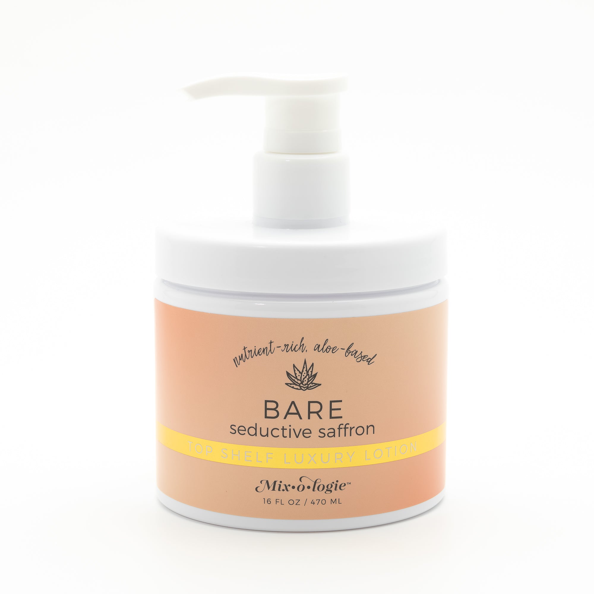 Bare (seductive saffron) Top Shelf Luxury Lotion (16 Fl. Oz. Tub)