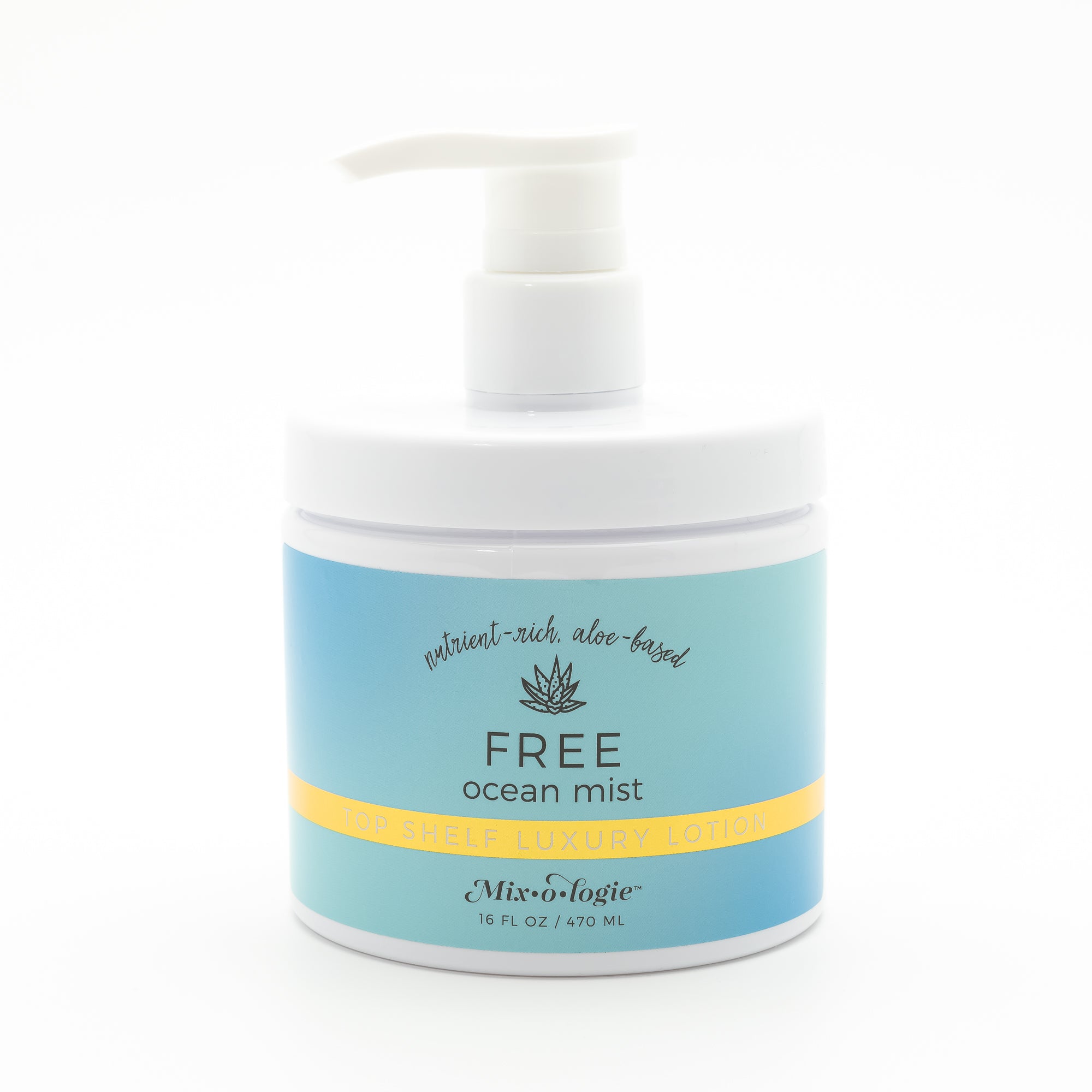 Free (ocean mist) Top Shelf Luxury Lotion (16 Fl. Oz. Tub)