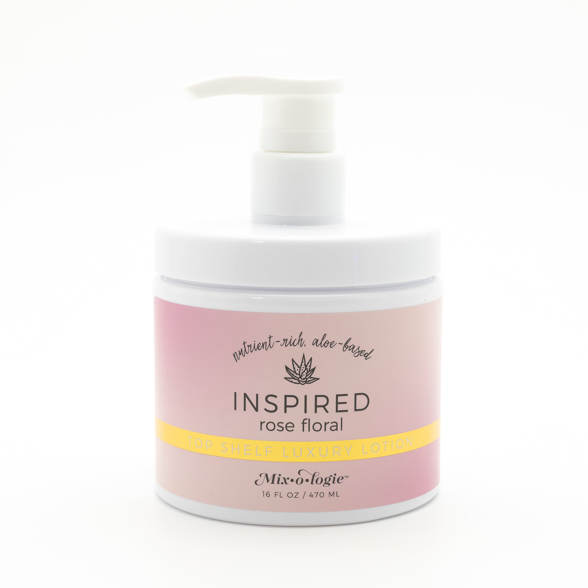 Inspired (rose floral) Top Shelf Luxury Lotion (16 Fl. Oz. Tub)