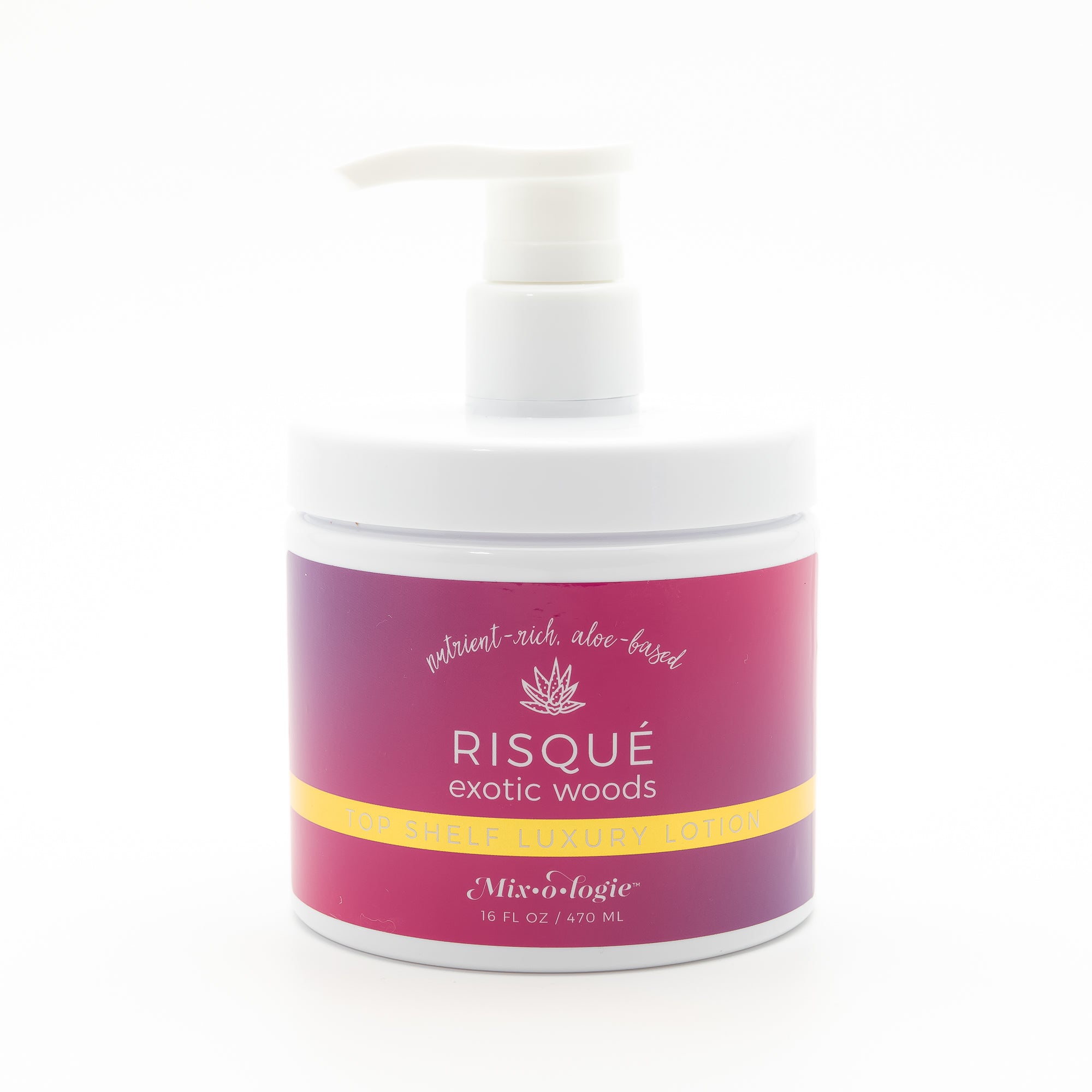 Risqué (exotic woods) Top Shelf Luxury Lotion (16 Fl. Oz. Tub)