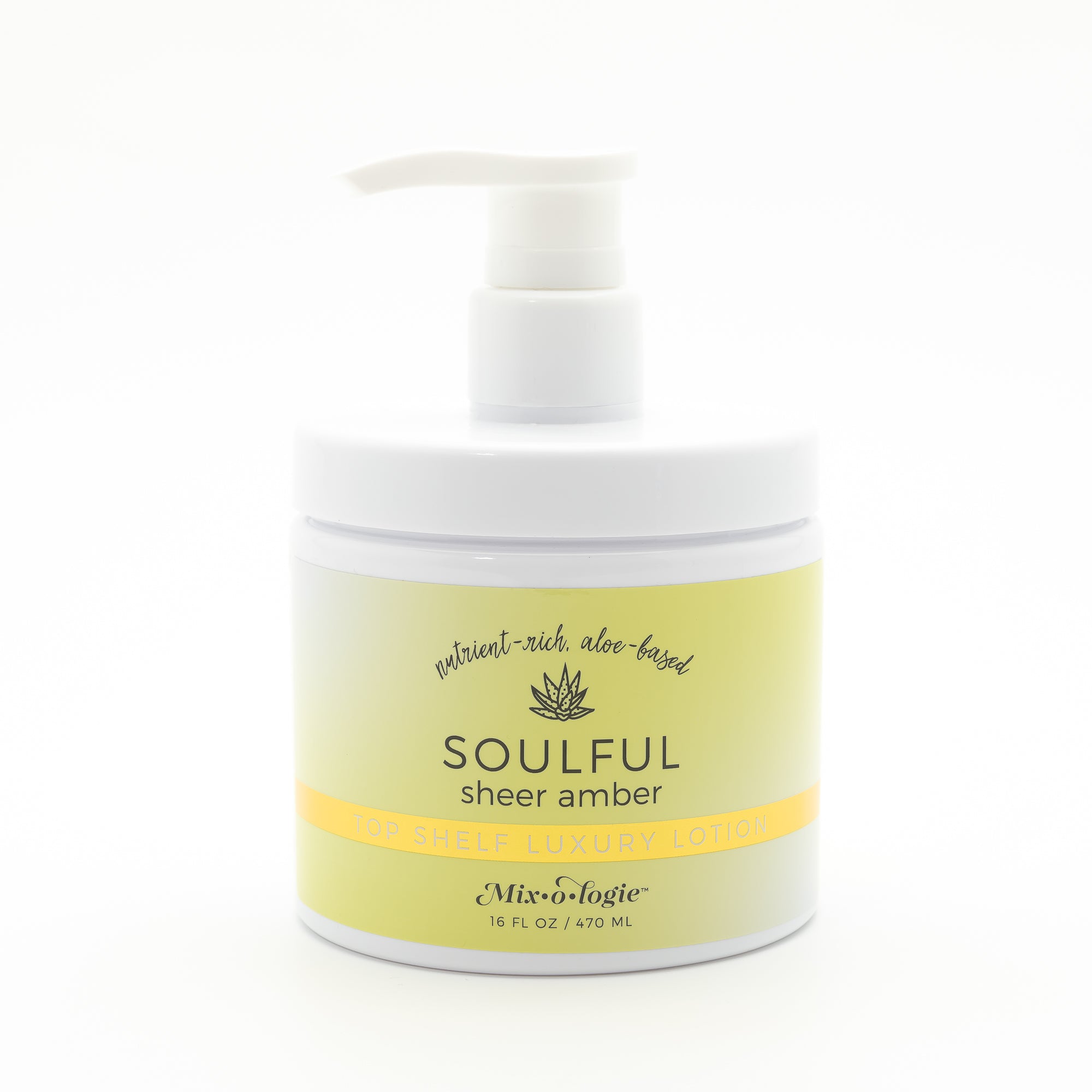 Soulful (sheer amber) Top Shelf Luxury Lotion (16 Fl. Oz. Tub)