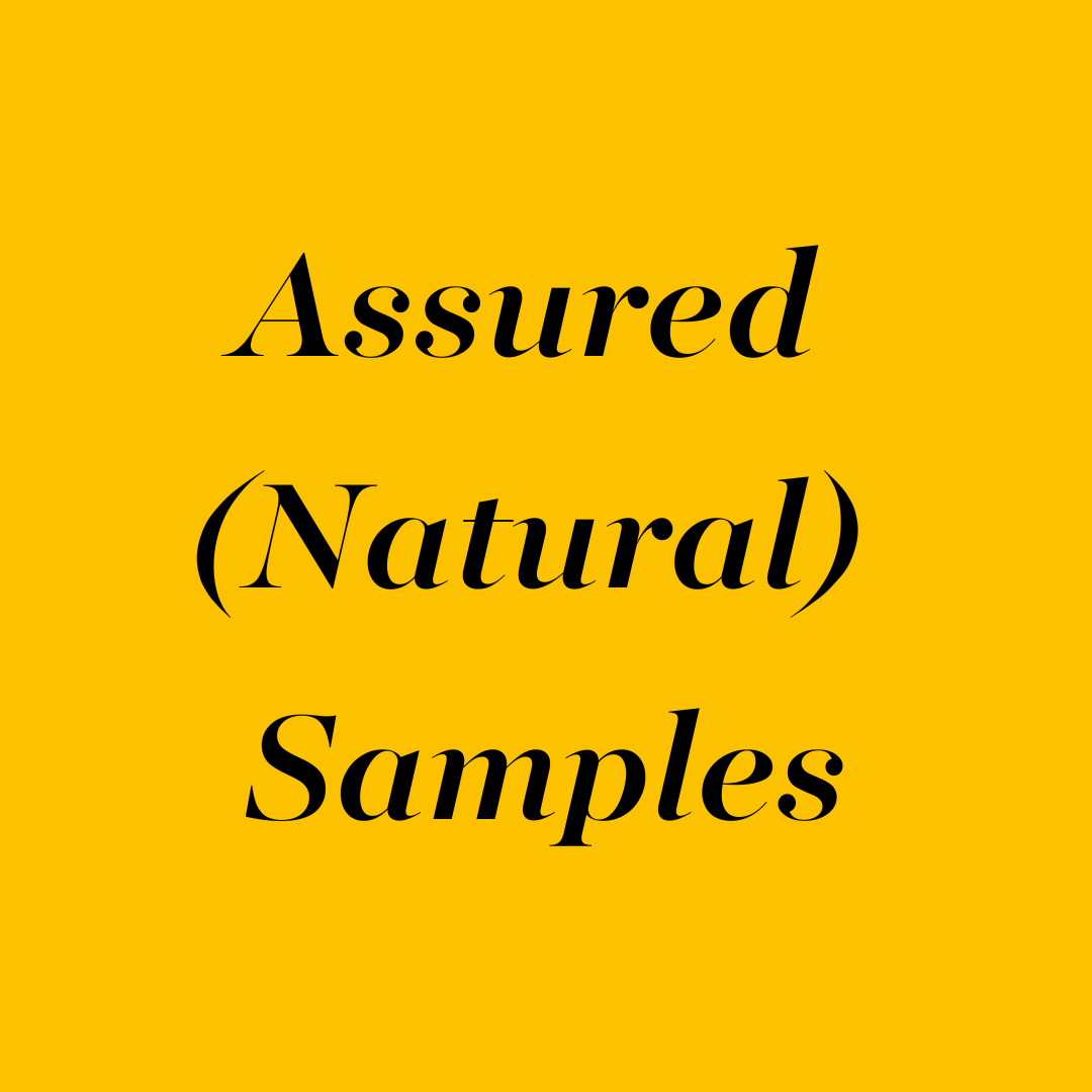 Assured (Natural) Samples