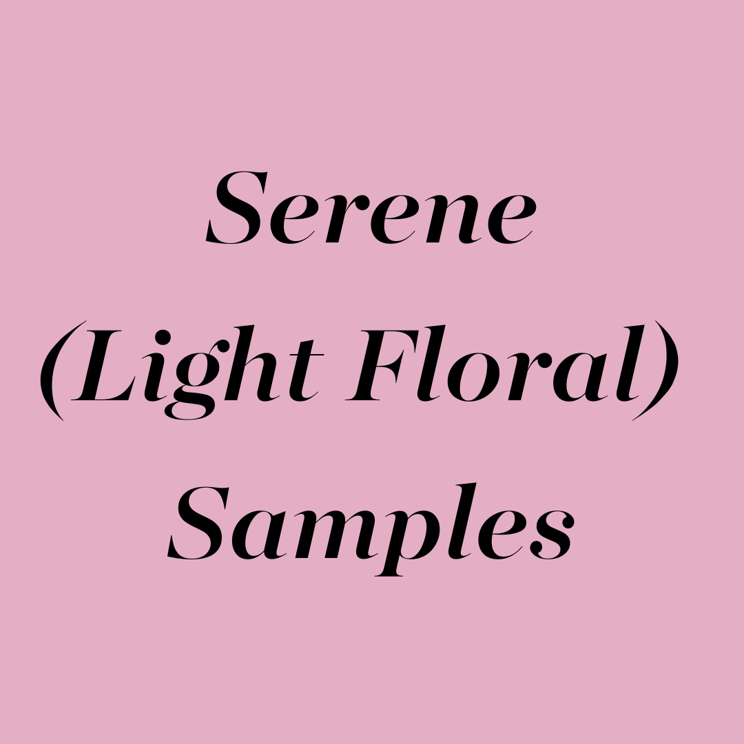 Serene (Light Floral) Samples