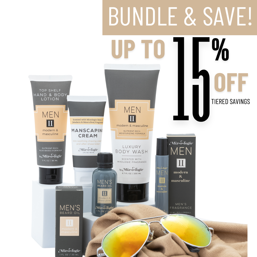Bundle & Save on Men's II (modern & masculine) Scented Products!