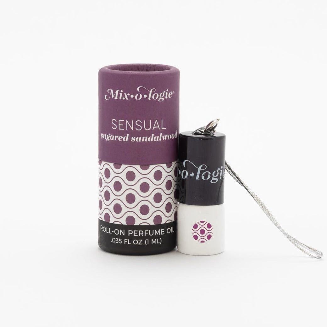 Sensual (sugared sandalwood) | Mini Keychain Rollerball (1 mL)