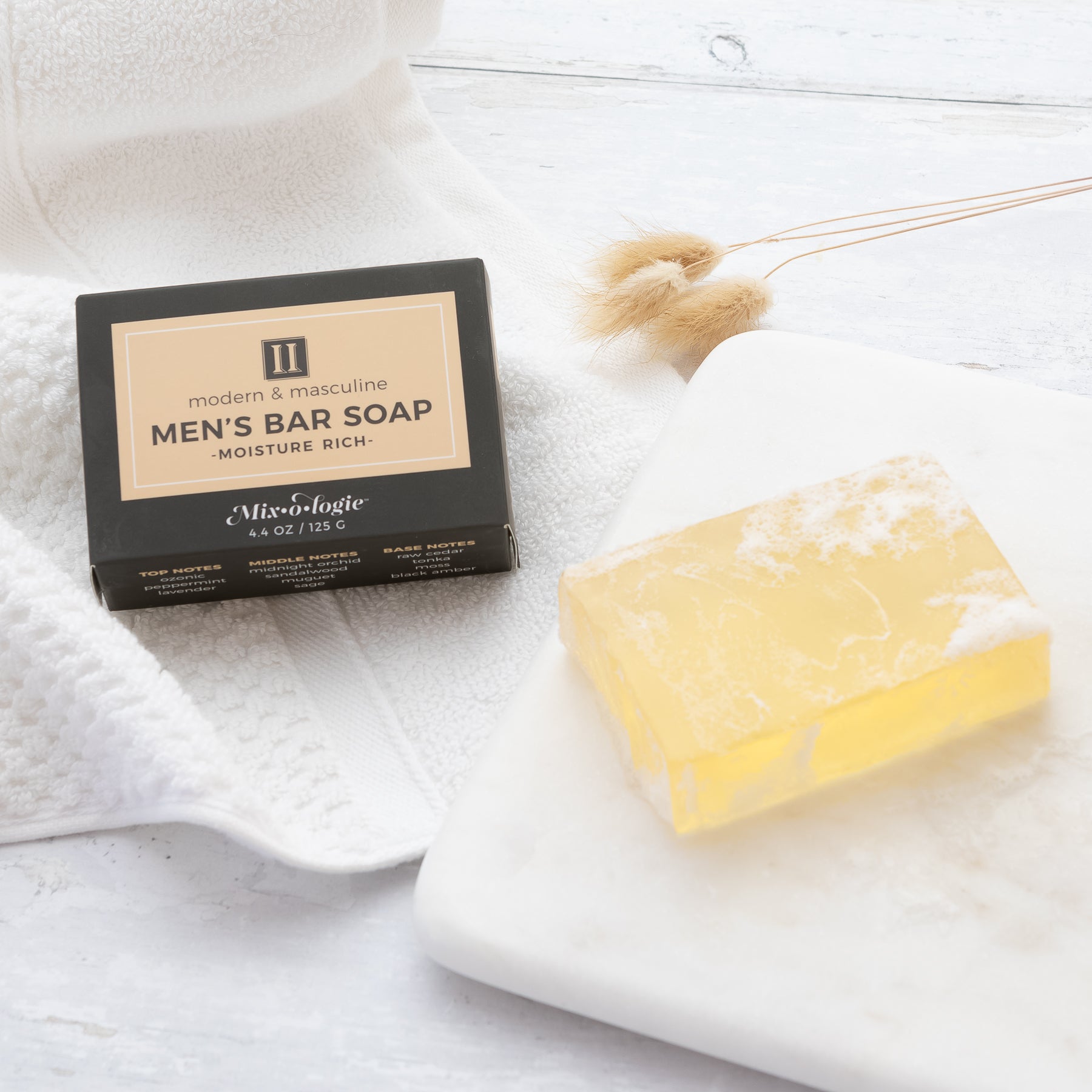 Bar Soap - Men's II (Modern & Masculine) scent