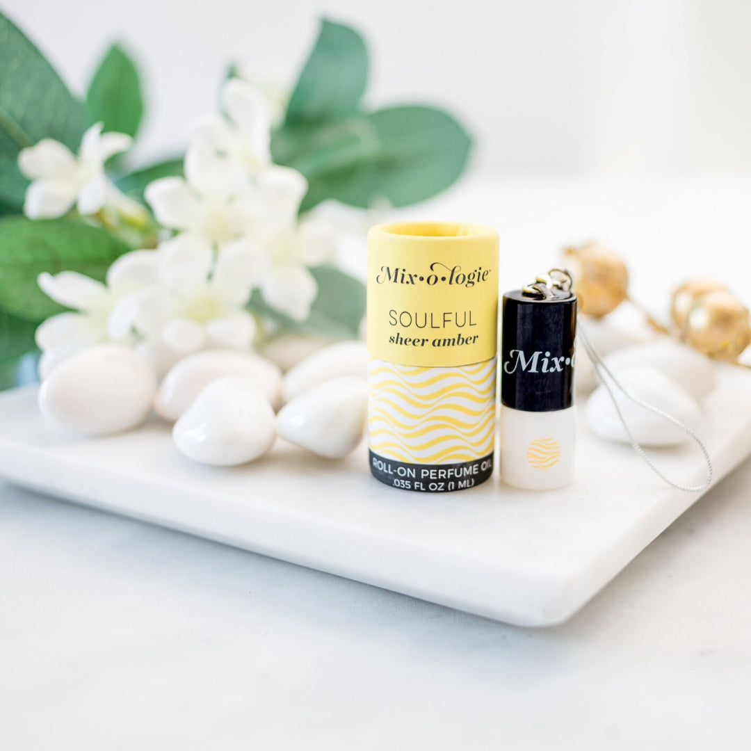 Soulful (sheer amber) | Keychain Mini Rollerball Perfume (1 mL)