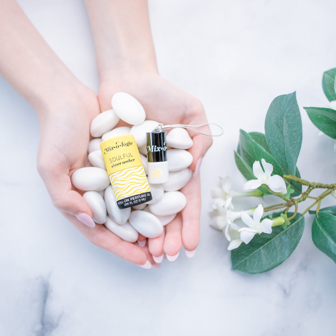 Soulful (sheer amber) | Keychain Mini Rollerball Perfume (1 mL)