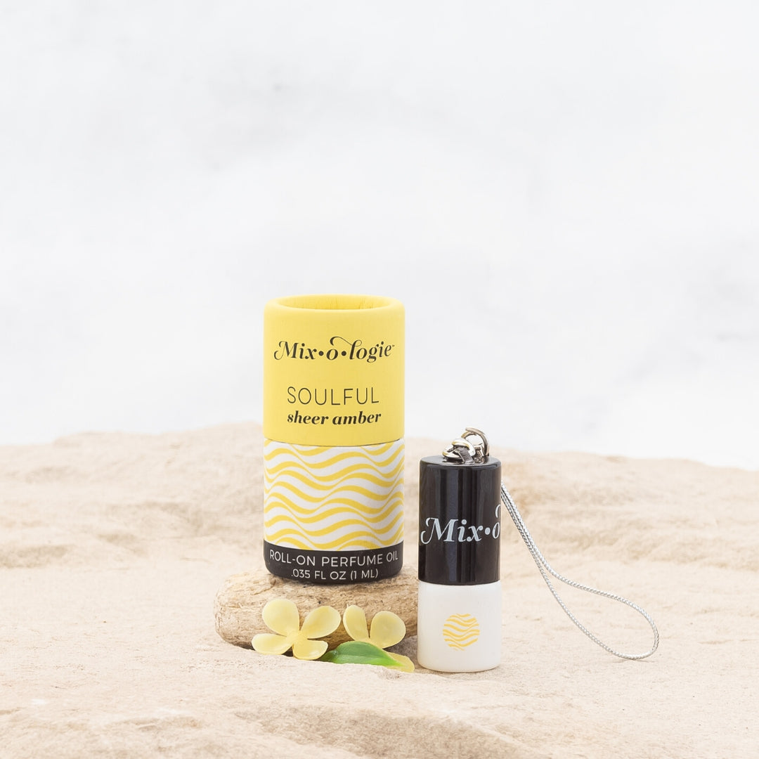 Soulful (sheer amber) | Keychain Mini Rollerball Perfume (1 mL)