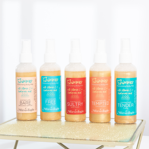 JUSTICE HAIR & BODY SHIMMER SPRAY SEAFOAM SHIMMERING SUPER