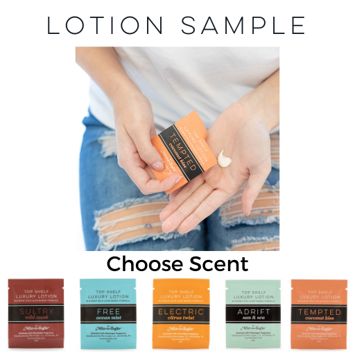 Top Shelf Lotion Sample (choose your scent)