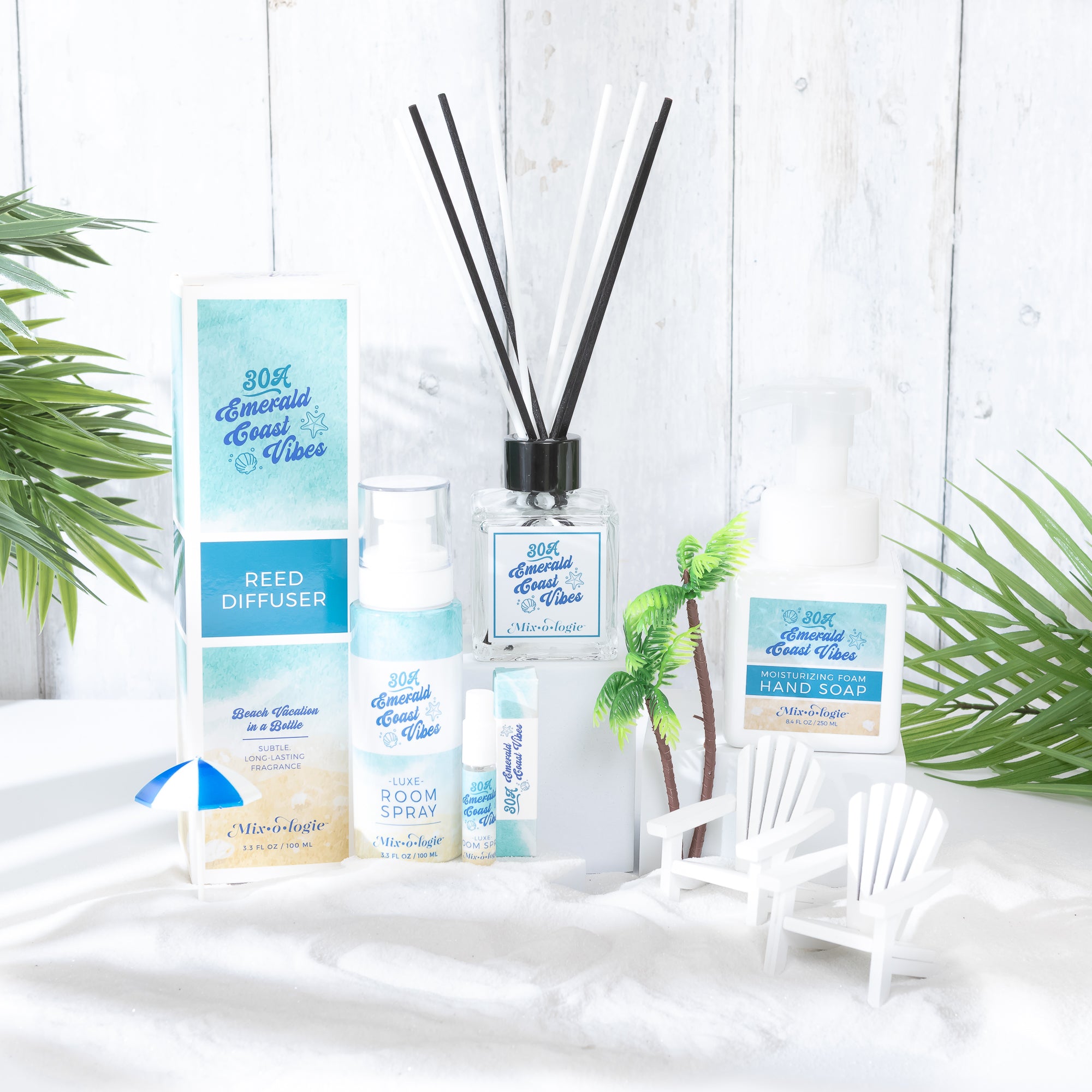 30A Emerald Coast Vibes Reed Diffuser