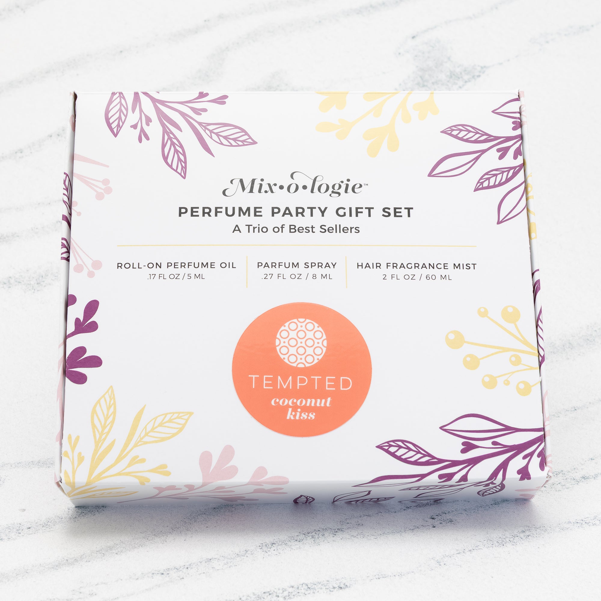 Tempted (coconut kiss) | Perfume Party Gift Set – MIXOLOGIE