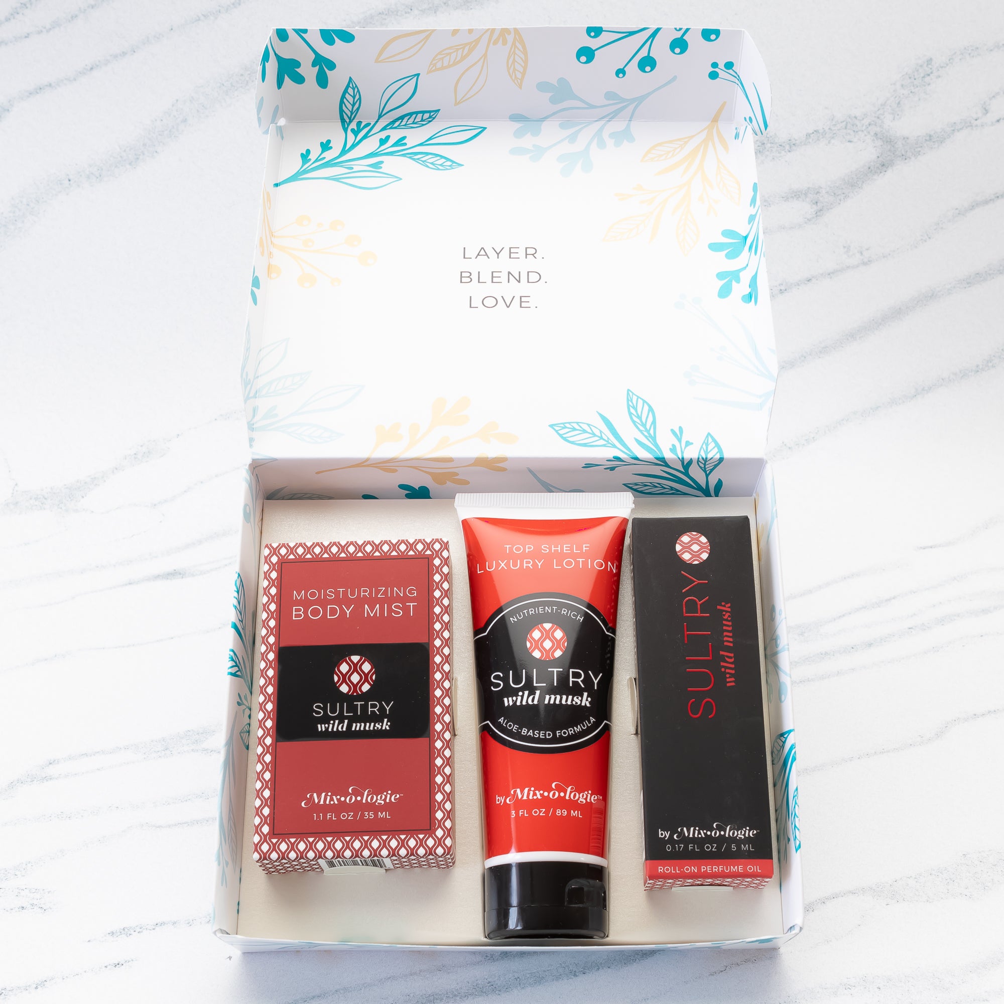 Sultry (Wild Musk) Gift Set Trio Box