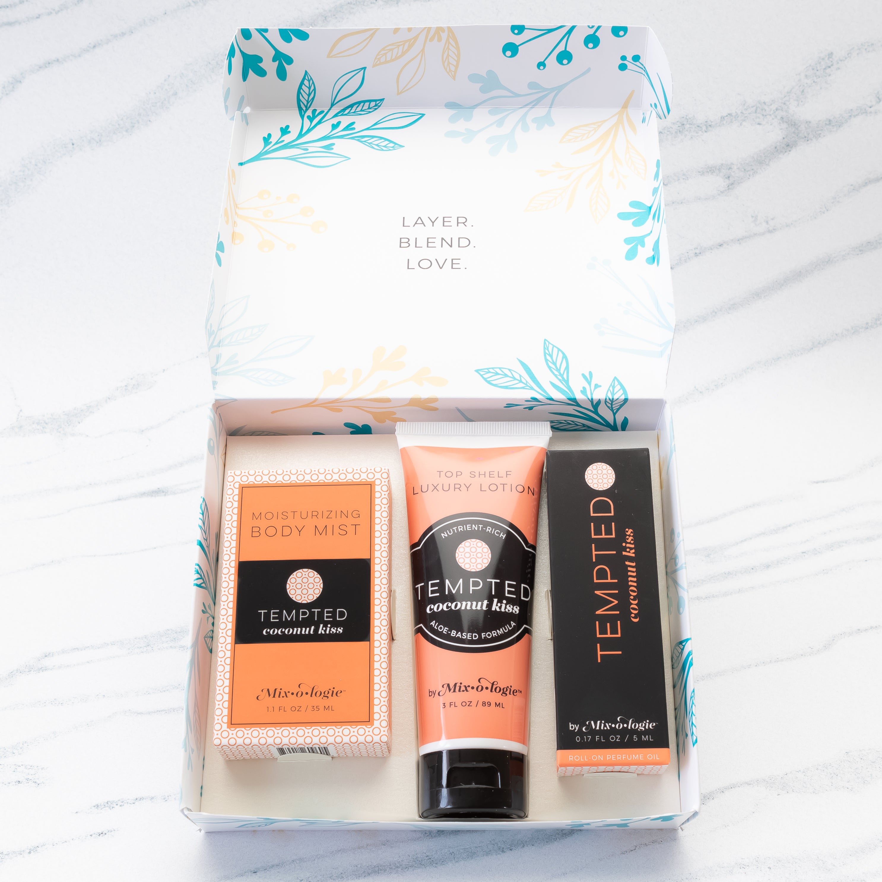 Tempted (Coconut Kiss) Gift Set Trio Box