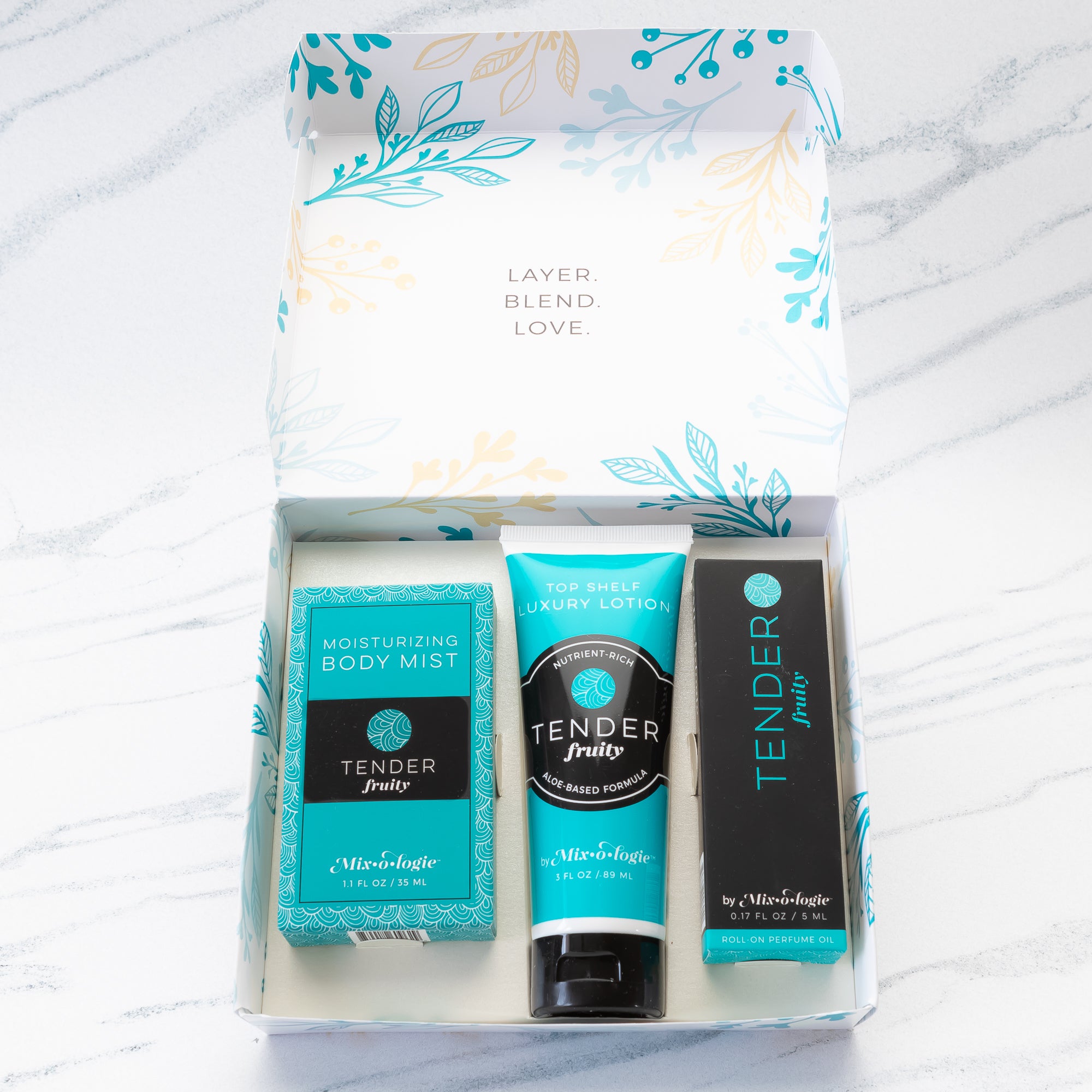 Tender (Fruity) Gift Set Trio Box