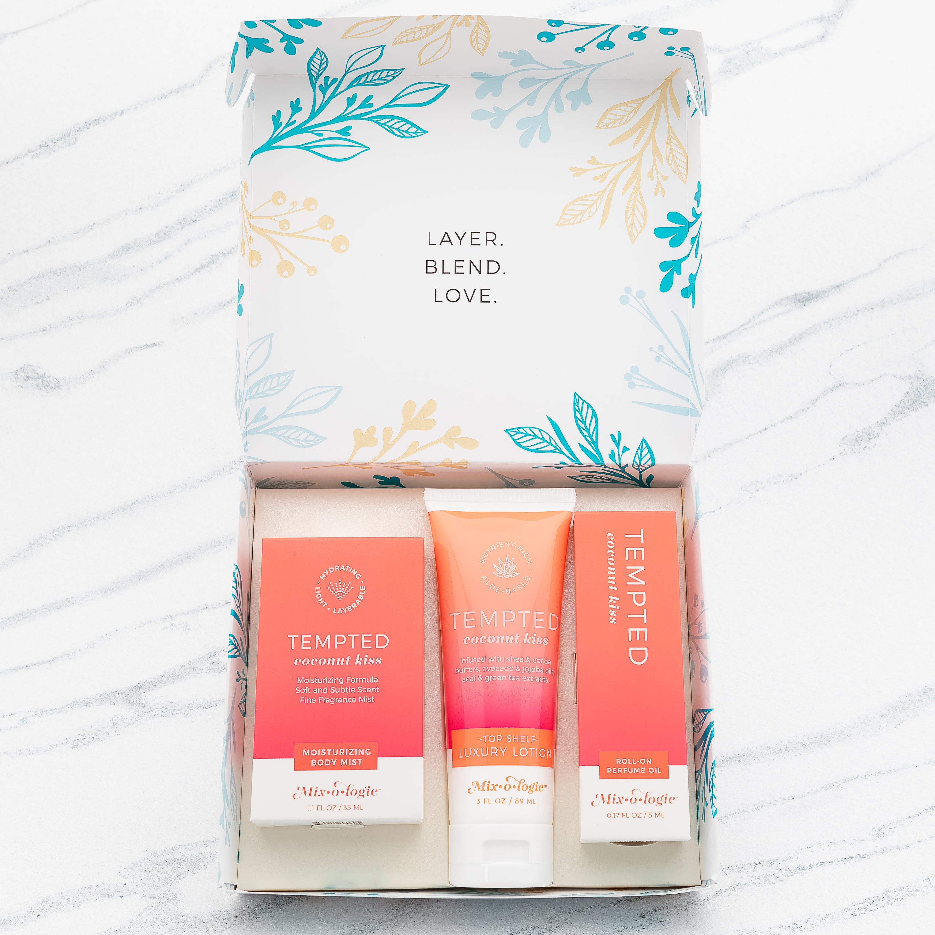 Tempted (Coconut Kiss) Gift Set Trio Box