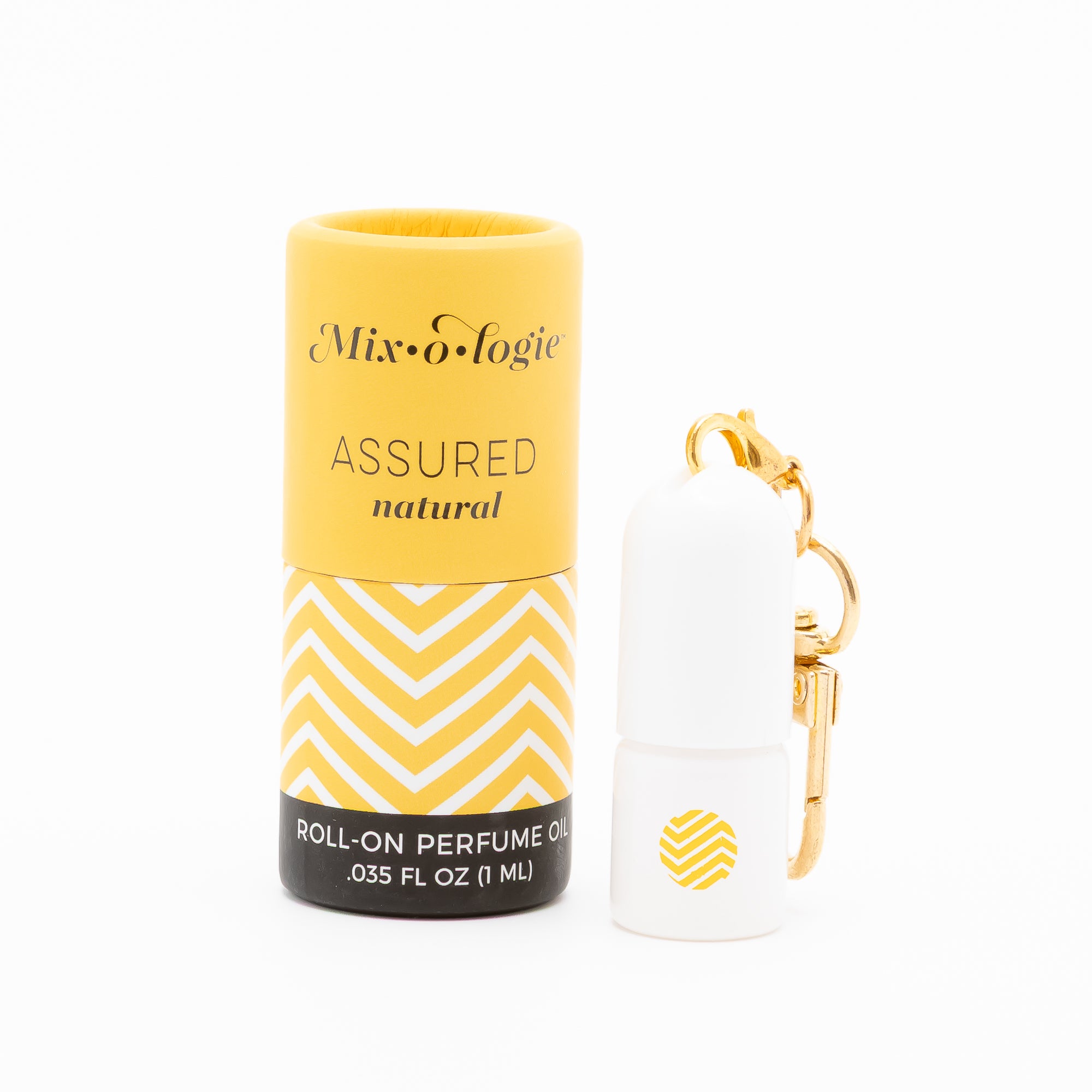 Assured (Natural) | Keychain Mini Rollerball Perfume (1 mL