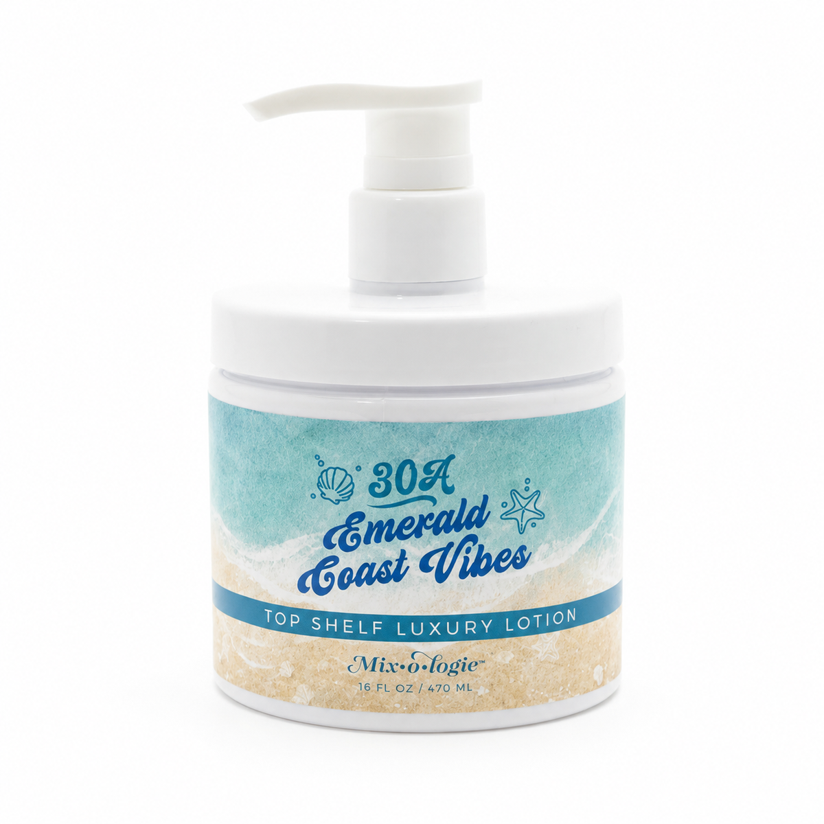 30A Emerald Coast Vibes | Top Shelf Luxury Lotion (16 Fl. Oz. Tub)