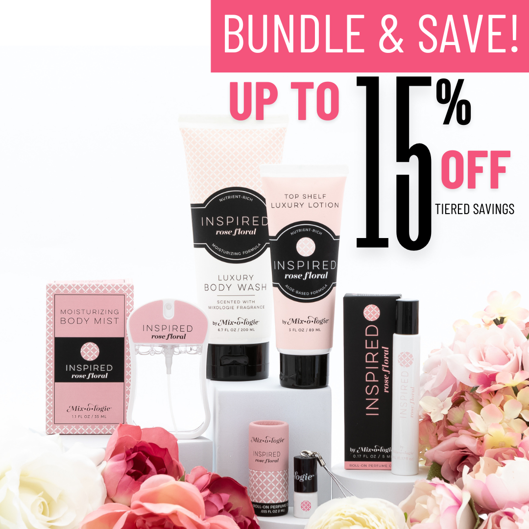 Bundle & Save on Inspired (rose floral) Scented Products!