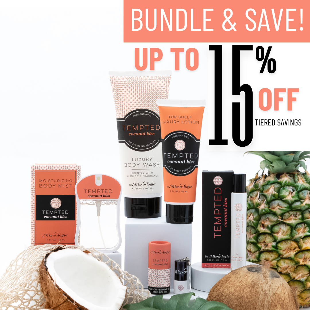 Bundle & Save on Tempted (coconut kiss) Scented Products!