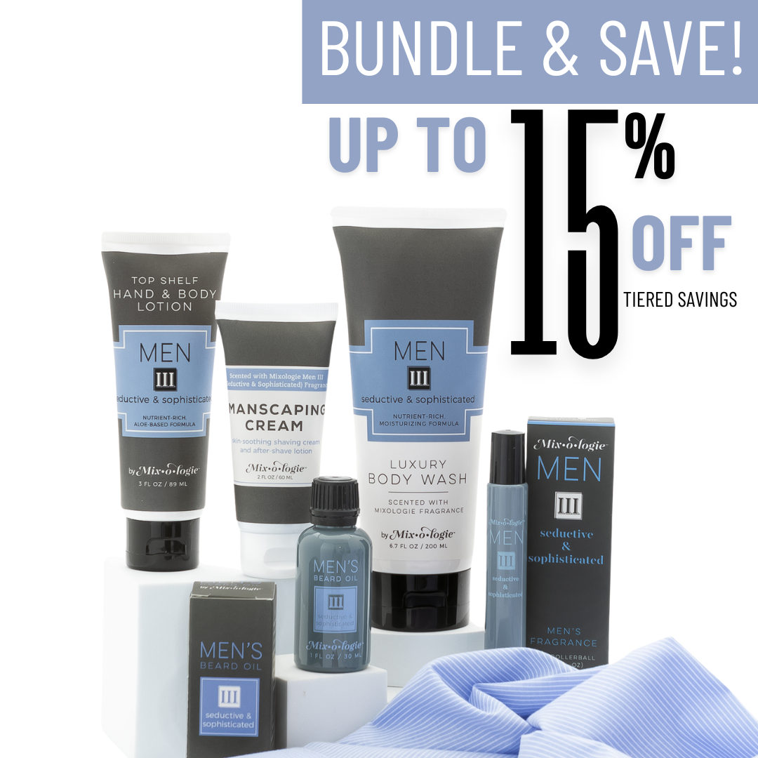 Bundle & Save on Men's III (seductive & sophisticated) Scented Products!