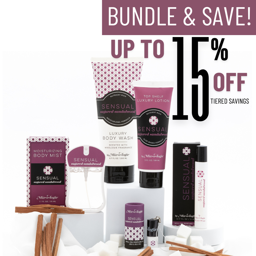 Bundle & Save on Sensual (sugared sandalwood) Scented Products!