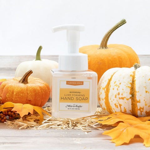 20 Fall-Scented Hand Soap Recipes {Pumpkin Spice, Apple Orchard & more} -  One Essential Community