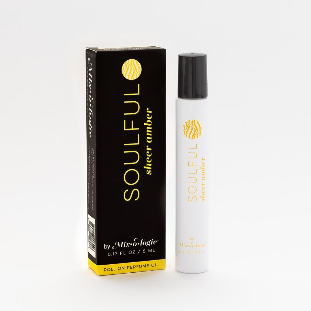 SOULFUL Sheer Amber Roll-On Perfume Oil - Evelie Blu Boutique