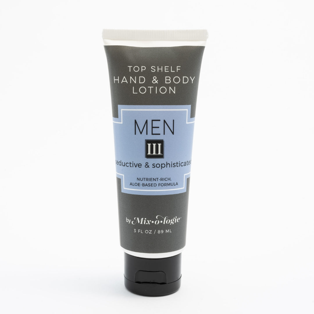 Men's Top Shelf Lotion - III (Seductive & Sophisticated)